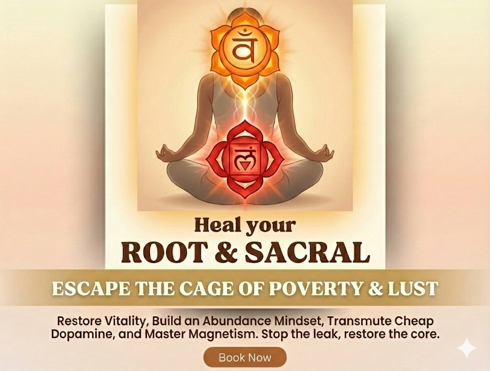 HEAL ROOT & SACRAL CHAKRA